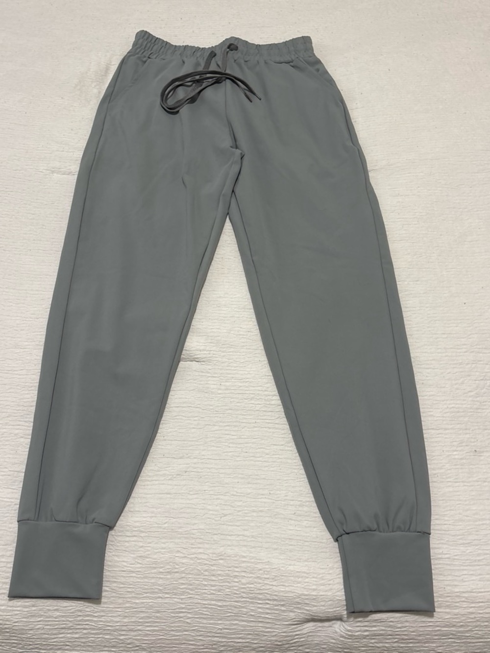 Amazon Essentials Women's Grey Elastic Waist Jogger Pants